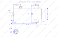 Гидроцилиндр 503А-8603510-03 / ЦГС 117-3-1280-Ц-С