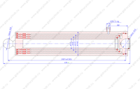 Гидроцилиндр 2ПТС-4М / ЦГС 117-3-1300-С-С